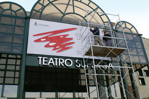 Insegna Teatro Superga